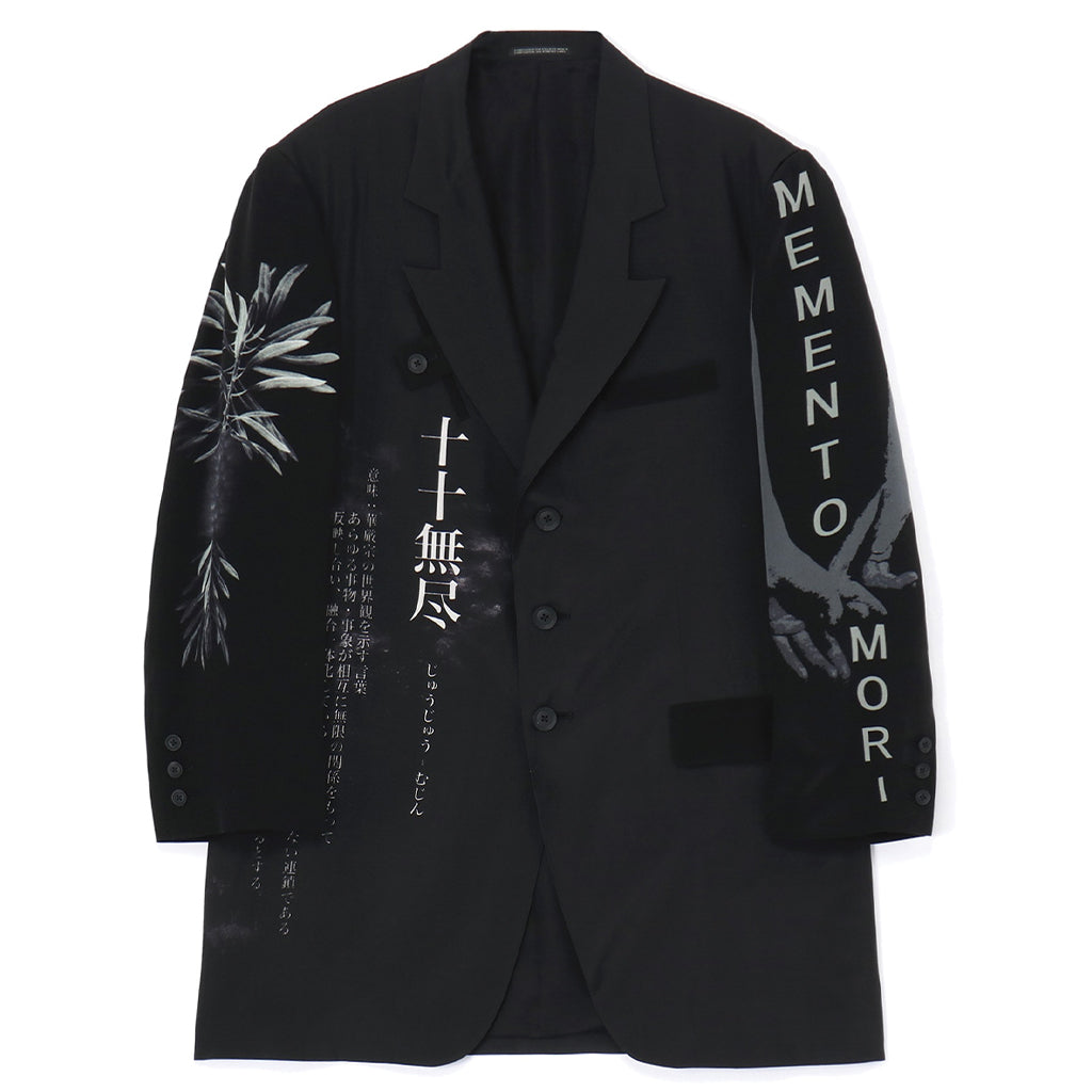 Yohji Yamamoto I-PT Designed Mixed Change Jacket HZ-J61-818-1-02 