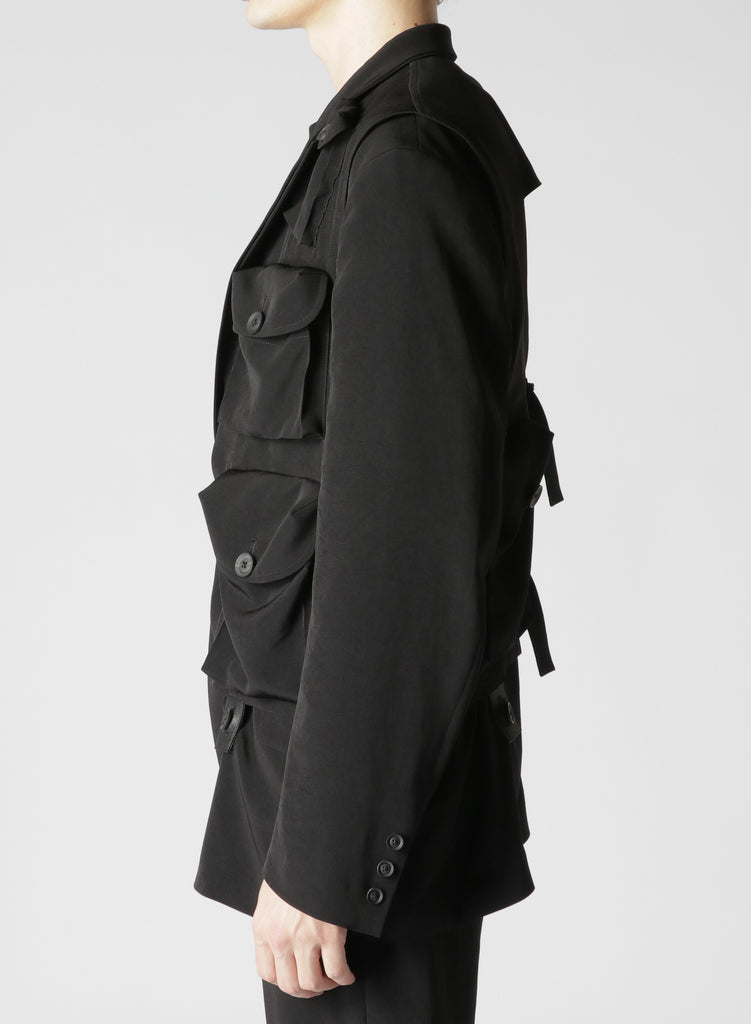 Yohji Yamamoto POUR HOMME TA Tuxedo R-Peaked Vest HZ-V03-500