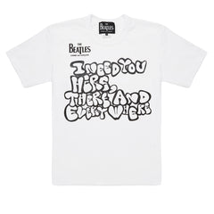 The Beatles COMME des GARCONS Graphic I Need You T-Shirt - T0K10 Store