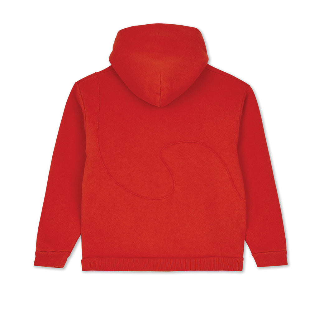 ERL Kids Swirl Hooded Sweatshirt Red