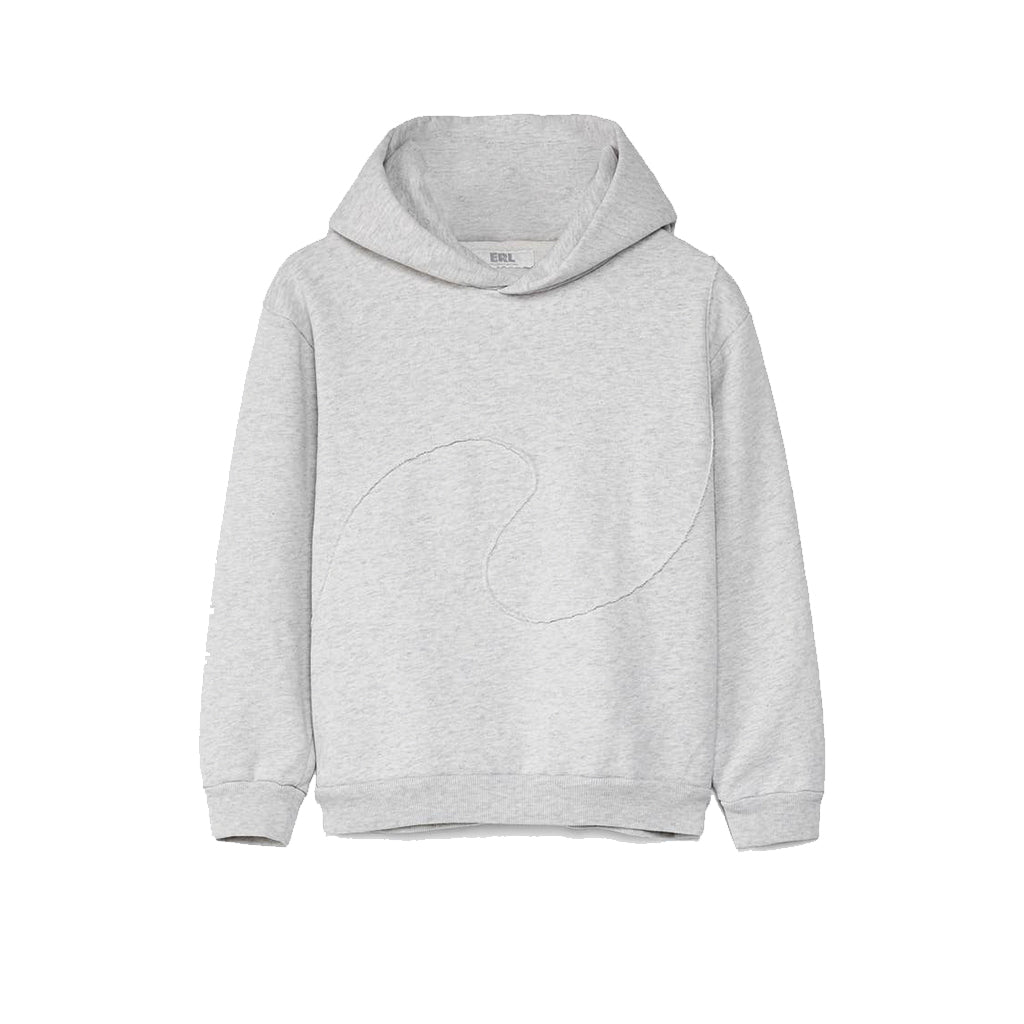ERL KIDS SWIRL Hooded Sweatshirt Grey SALE – T0K10