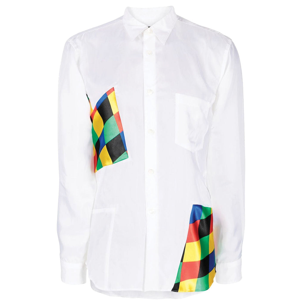 COMME des GARCONS Homme Plus Multi Check Shirt White PK-B003-S23