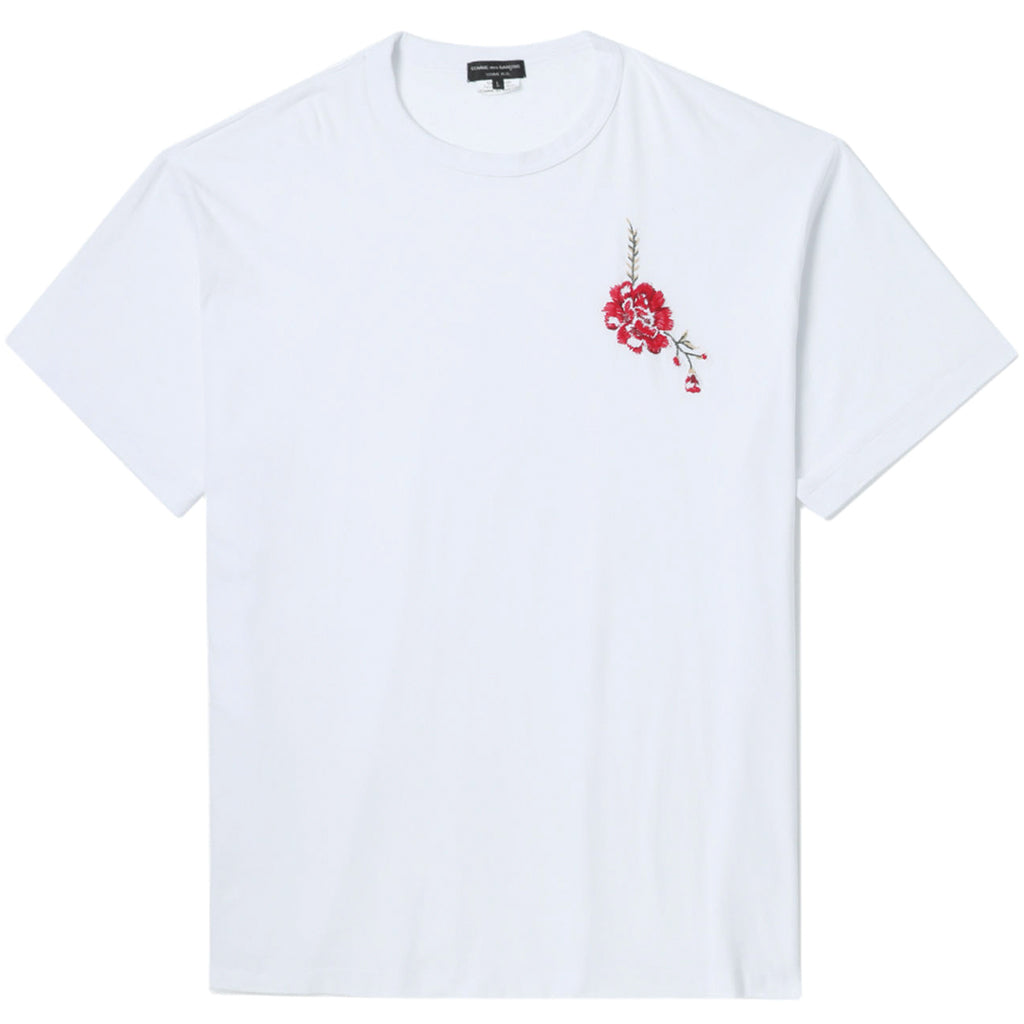 COMME des GARCONS Homme Plus Stitched Flowers T-Shirt PI-T029-S22