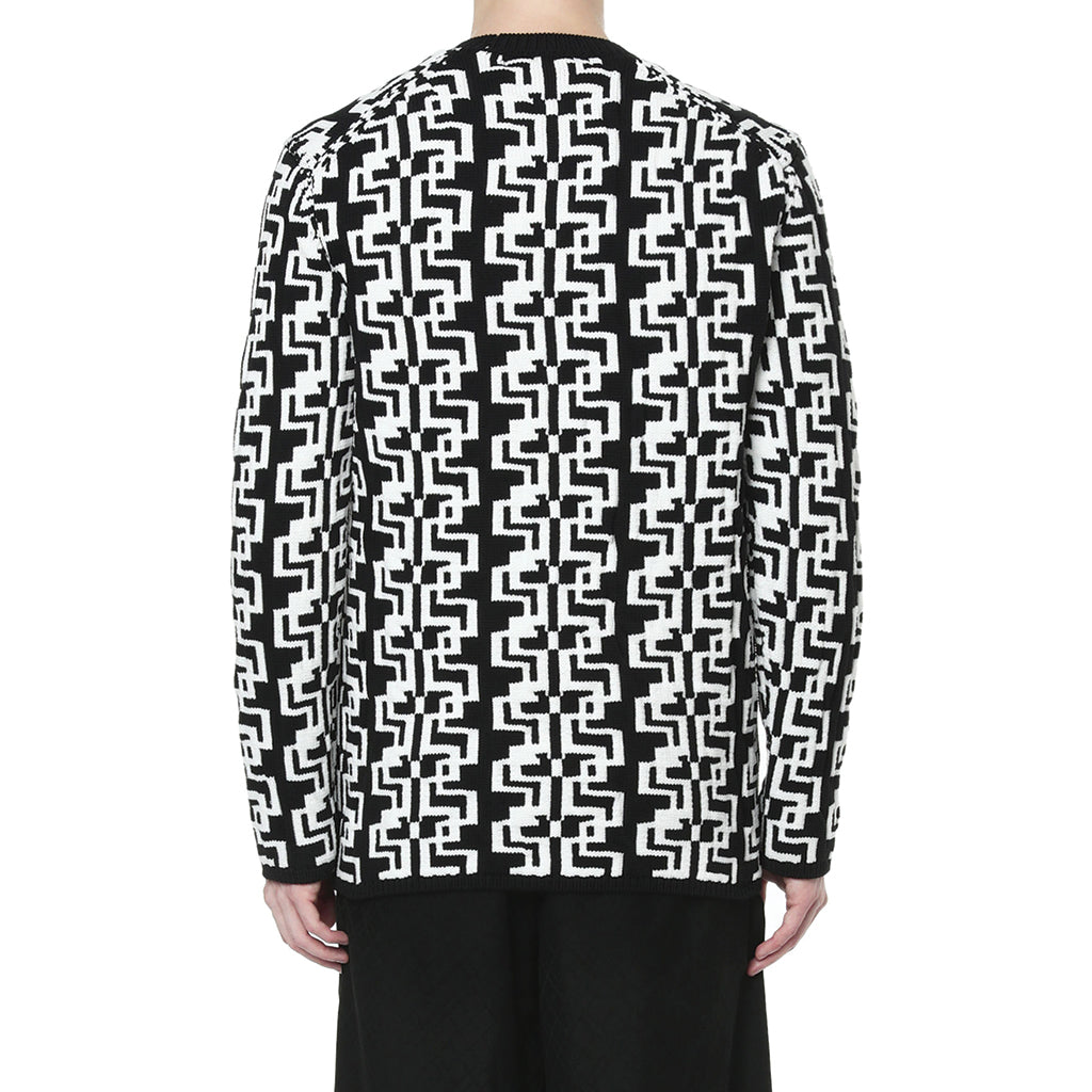 COMME des GARCONS Homme Plus Knitted Patterned Sweater PH-N012-W21