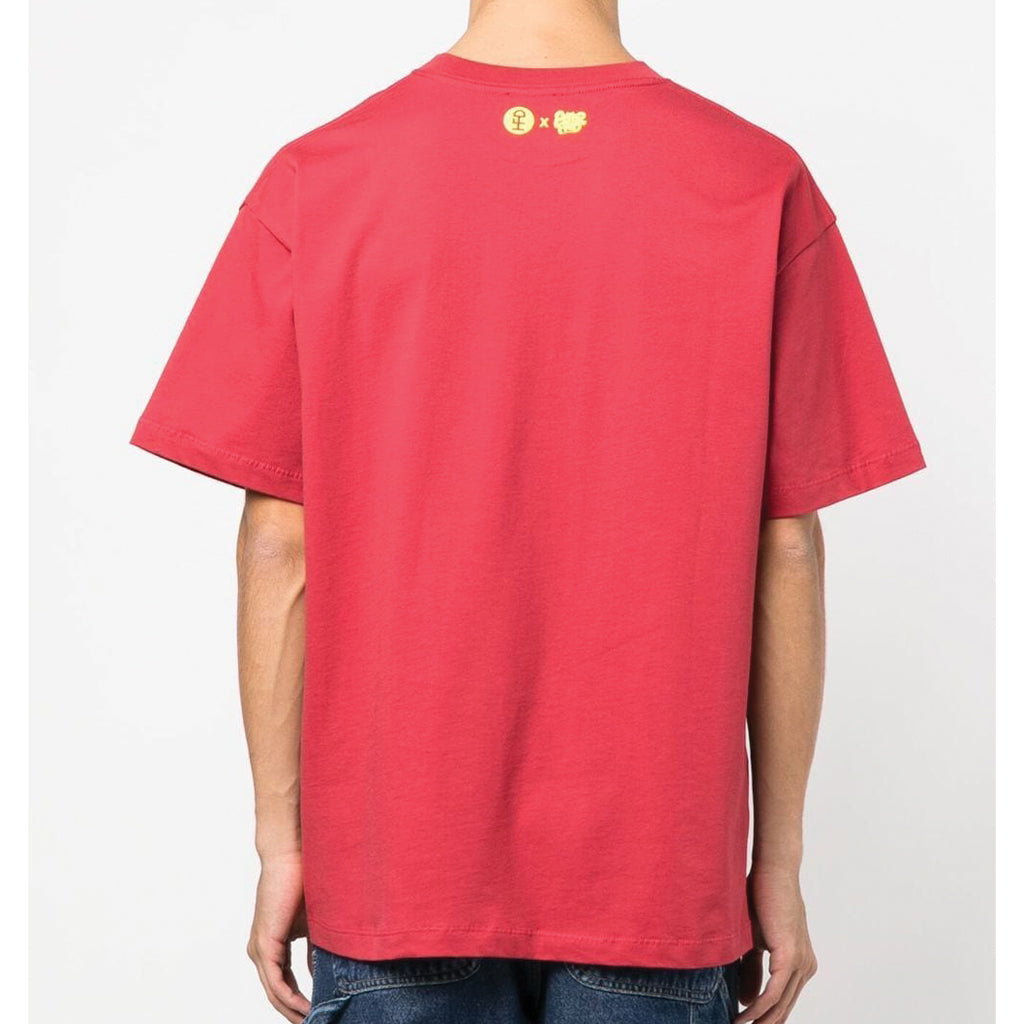 Honey F**** Dijon Peter Paid Limelight T-Shirt Dark Red