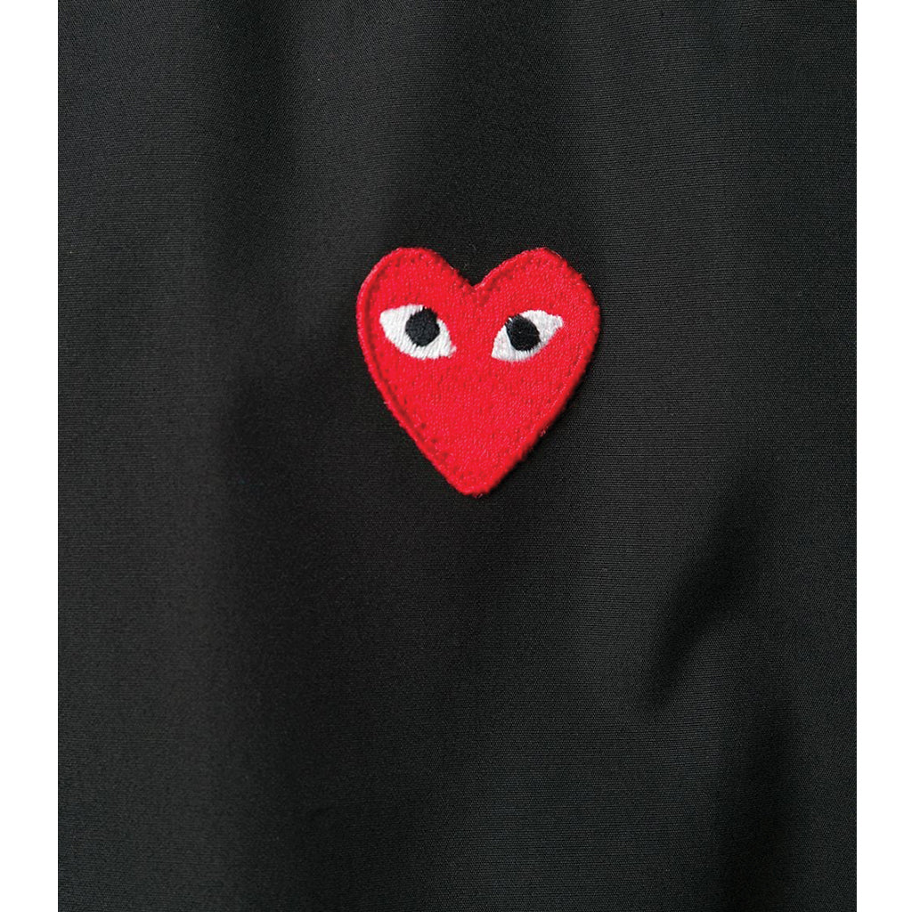 COMME des GARCONS PLAY Red Heart Shirt Black