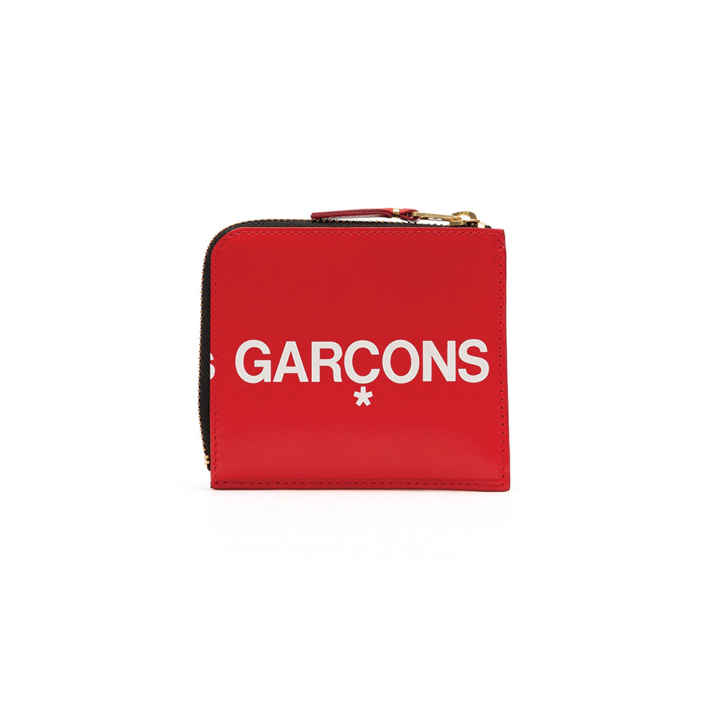 COMME des GARCONS WALLETS Huge Logo RED SA3100HL