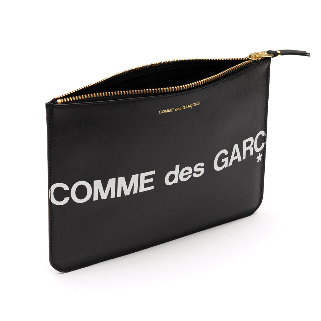 COMME des GARCONS WALLETS CdG Huge Logo Wallet SA5100HL Black
