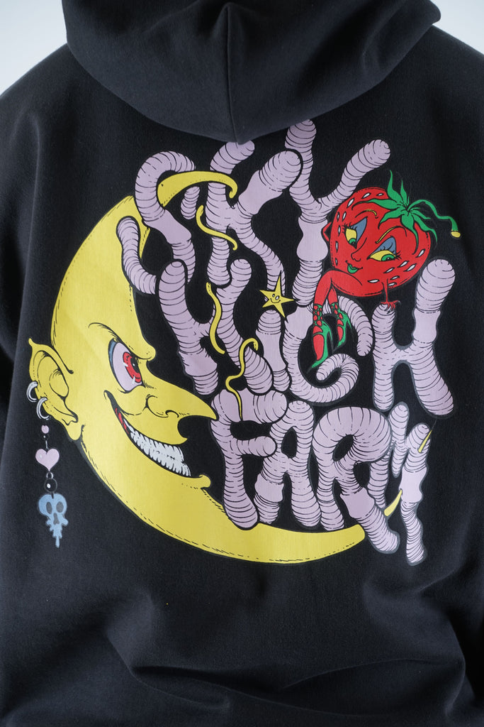 Sky High Farm Workwear Will Sheldon Artwork Sweatshirt Black SHF02T032