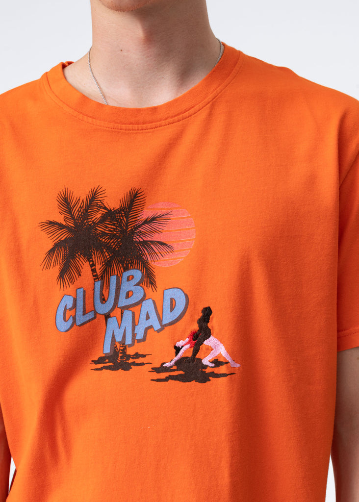 Carne Bollente Club Mad T-Shirt Orange SS23TS0107