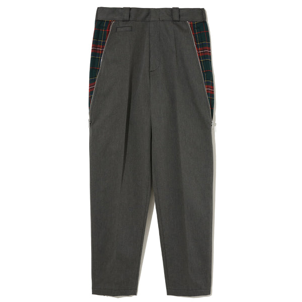 UNDERCOVER Jun Takahashi Tartan Inserted Trousers Top Grey UC2B4506