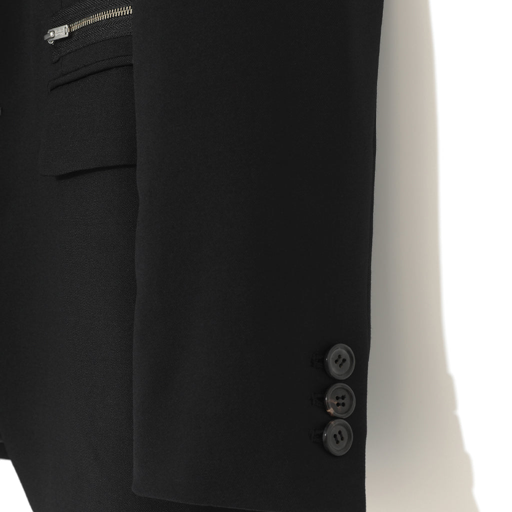 UNDERCOVER Jun Takahashi Zip Detail Jacket Black UC1C4101-1