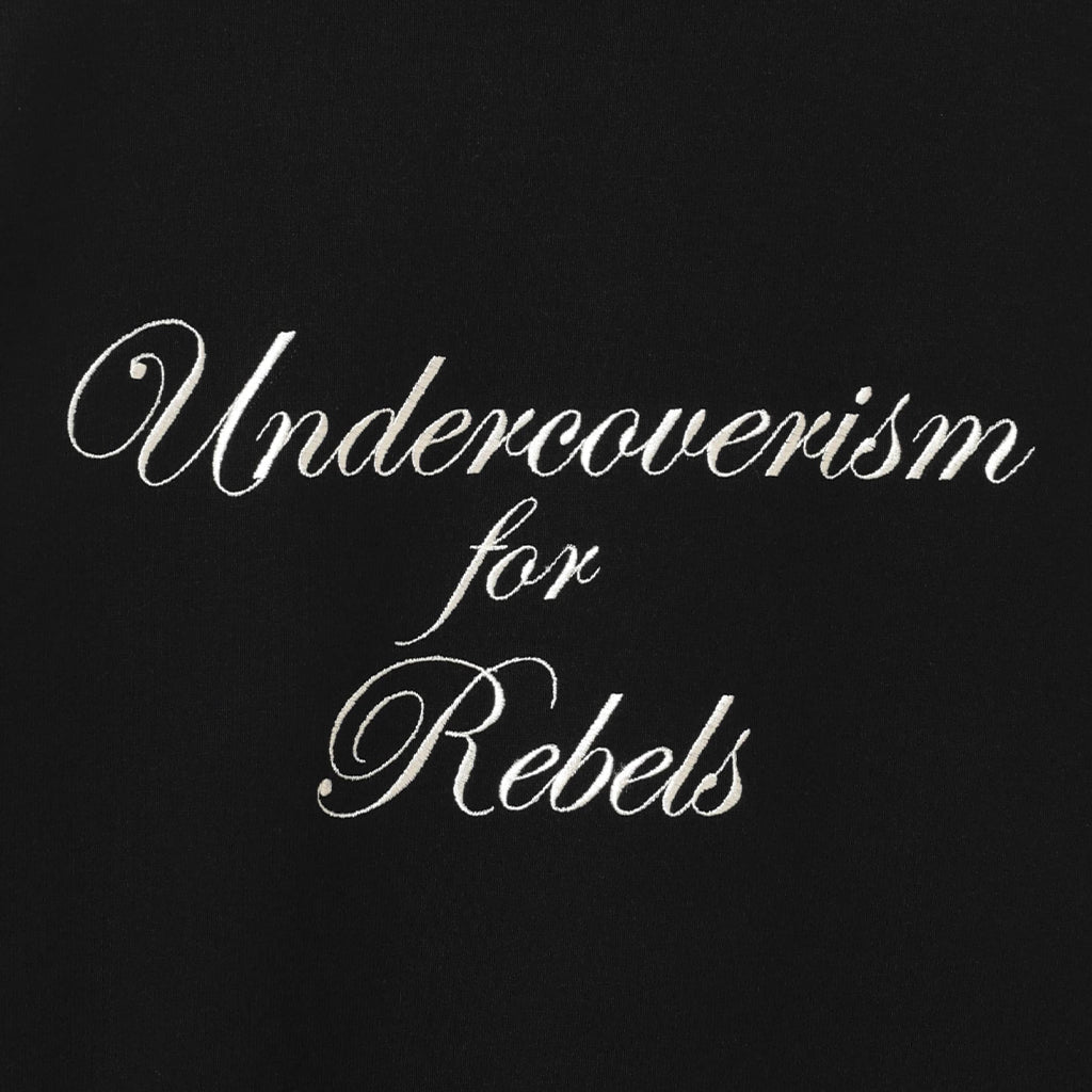 UNDERCOVER Jun Takahashi UNDERCOVERISM For Rebels Crewneck Black UI1C4811