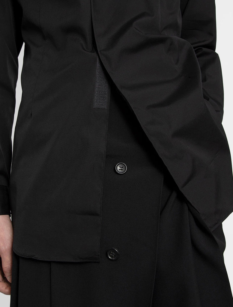 COMME des GARCONS Homme Plus Velcro Shirt Black PG-B023-S21