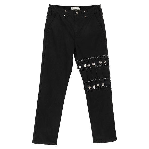 Youths in Balaclava Coin Pants Black YOU07P104