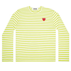 零*️様 PLAY COMME des GARÇONS Mサイズ Tシャツ　緑ハ PLAY COMME des GARCONS 新品 プレイ コムデギャルソン GREEN