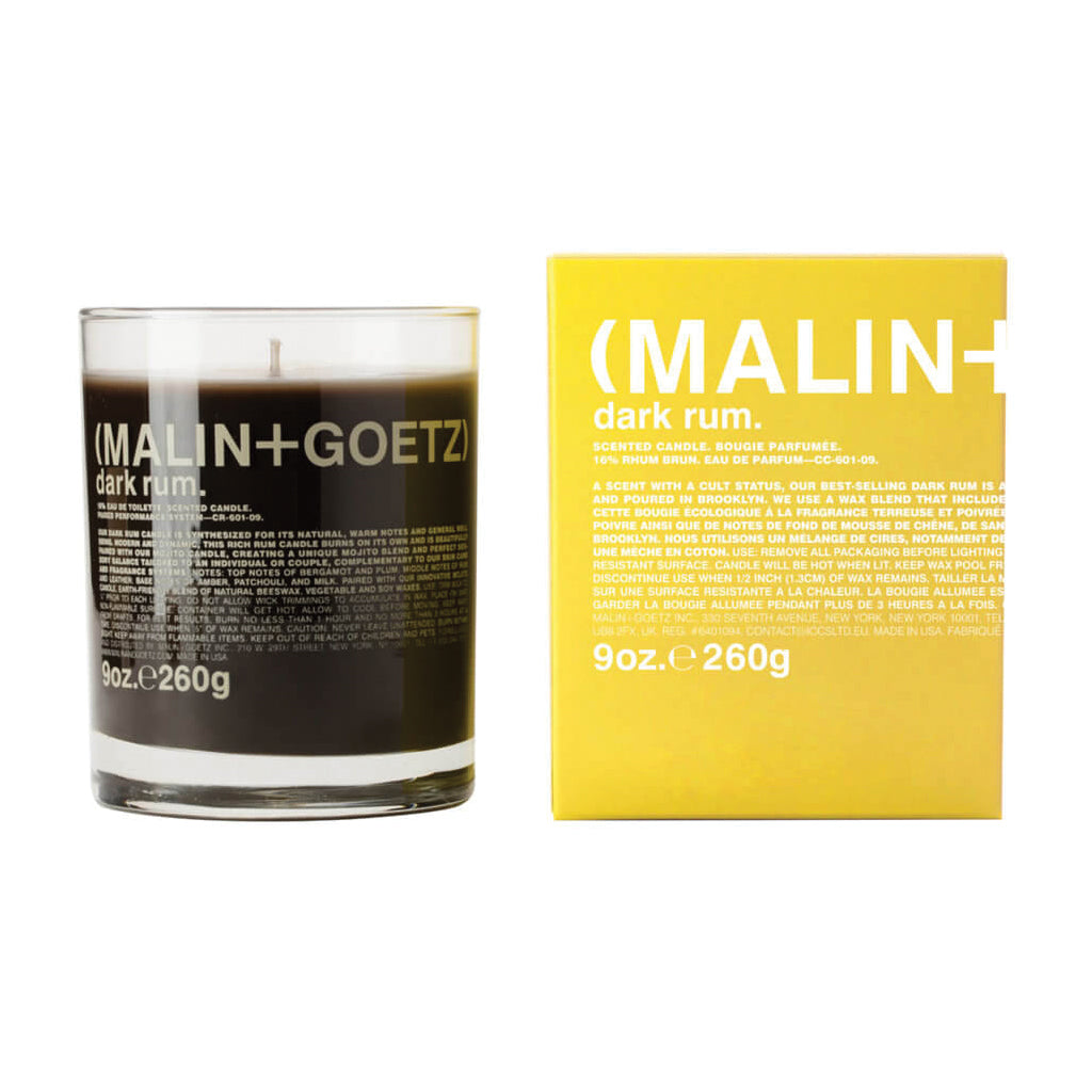 Malin+Goetz Dark Rum Scented Candle
