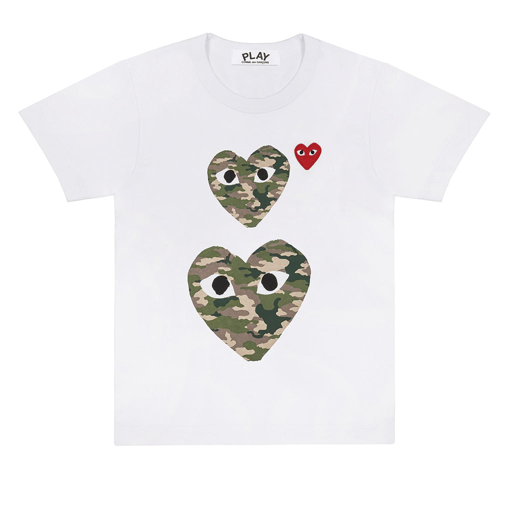 PLAY COMME des GARÇONS double Heart Comme des Garçons PLAY Play Double Heart T-Shirt | Saks