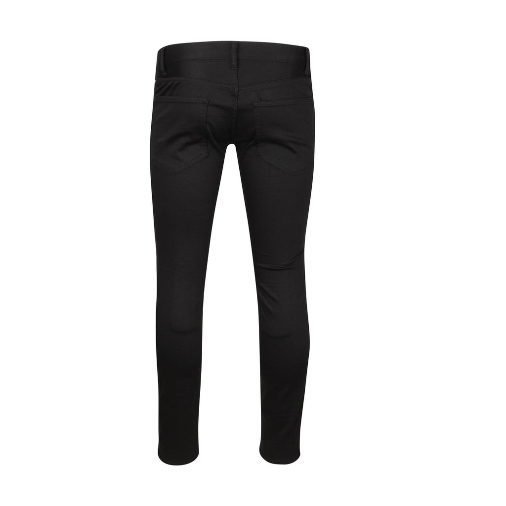 Studded Denim Pants Black
