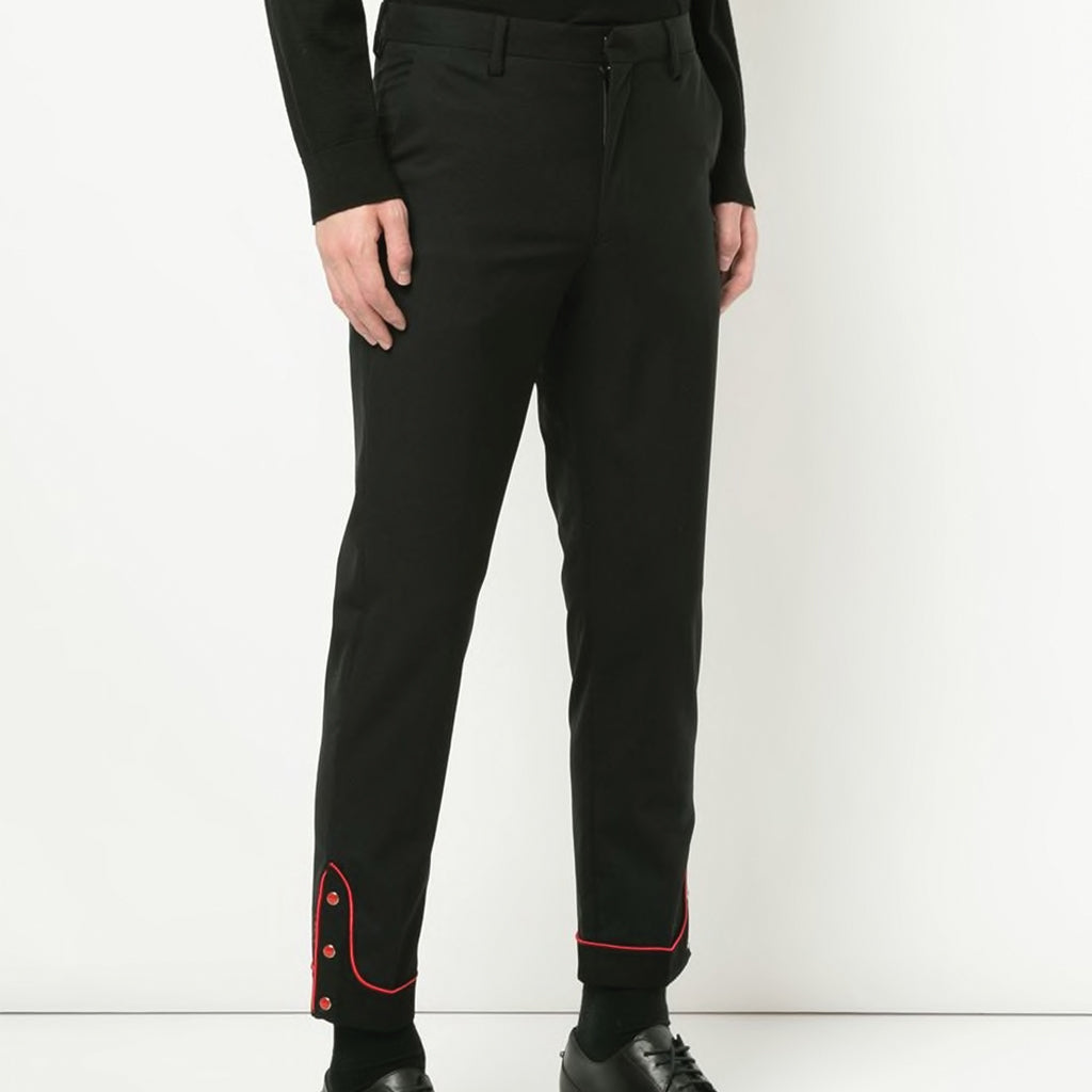 JohnUNDERCOVER Wool Button Trousers