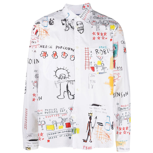 Junya Watanabe MAN x Jean-Michel Basquiat Artwork Shirt WK-B012-S23
